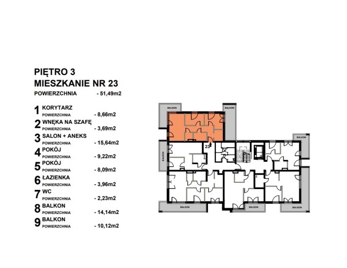 Mieszkanie Sprzedaż - świętokrzyskie, Kielce m., Kielce, Czarnów