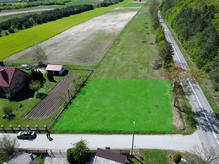 Działka Sprzedaż - świętokrzyskie, kielecki, Chmielnik, Śladków Duży