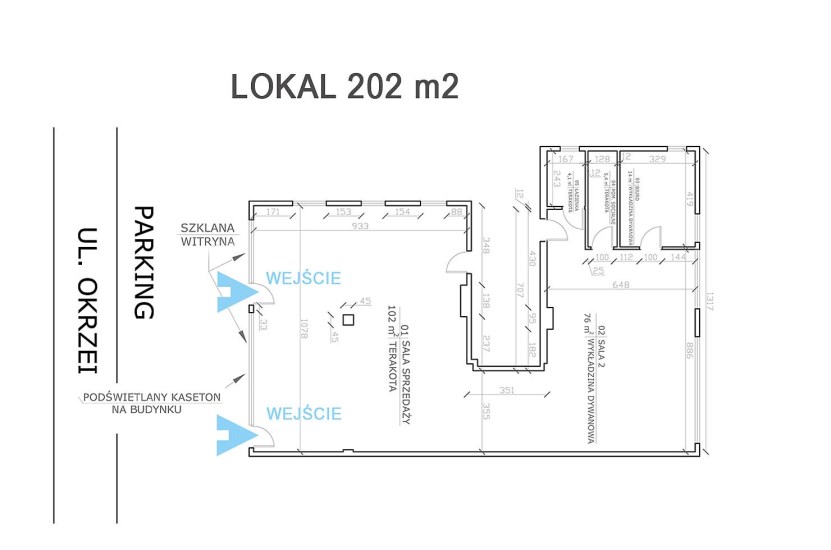 Lokal Wynajem - świętokrzyskie, Kielce m., Kielce, Centrum