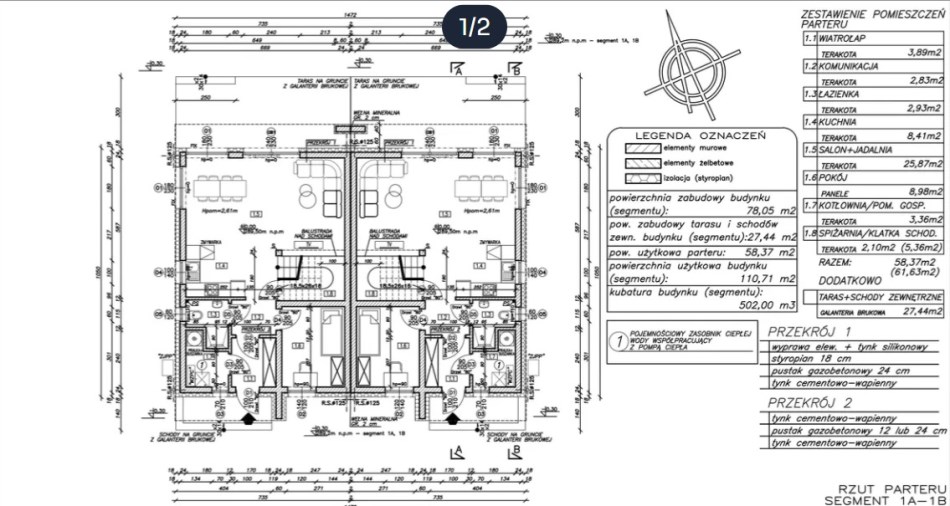 Dom Sprzedaż - świętokrzyskie, kielecki, Masłów, Masłów Pierwszy