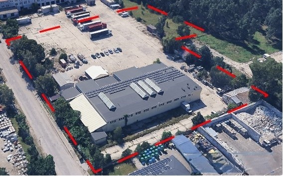 Hala Sprzedaż - świętokrzyskie, ostrowiecki, Ostrowiec Świętokrzyski, Kąty Denkowskie