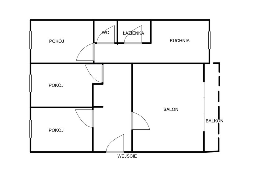 Mieszkanie Sprzedaż - świętokrzyskie, Kielce m., Kielce, Na Stoku