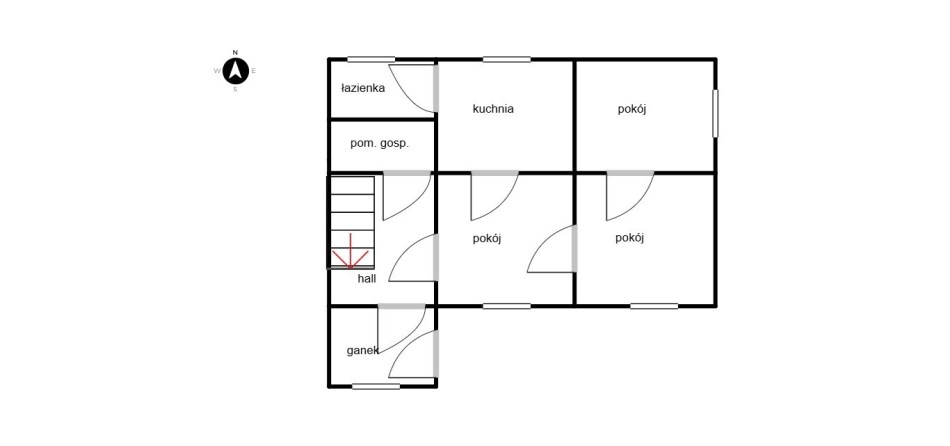 Dom Sprzedaż - świętokrzyskie, pińczowski, Pińczów (gw), Byczów