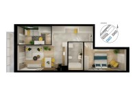 Mieszkanie Sprzedaż - świętokrzyskie, Kielce m., Kielce, KSM