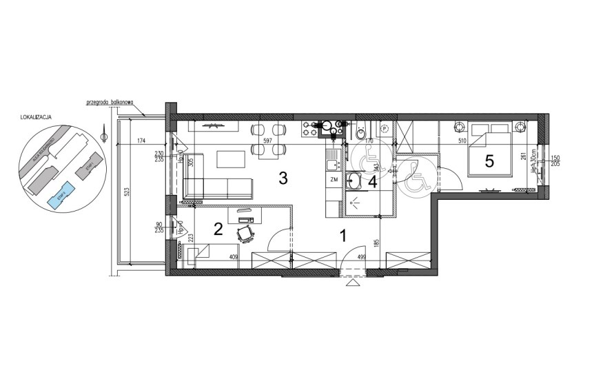 Mieszkanie Sprzedaż - świętokrzyskie, Kielce m., Kielce, KSM