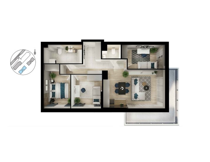 Mieszkanie Sprzedaż - świętokrzyskie, Kielce m., Kielce, KSM