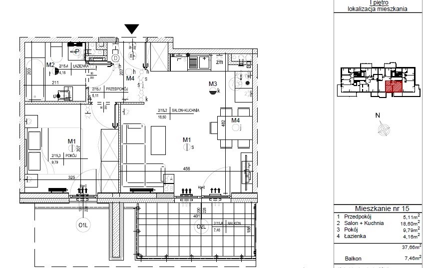 Mieszkanie Sprzedaż - świętokrzyskie, Kielce m., Kielce, Baranówek