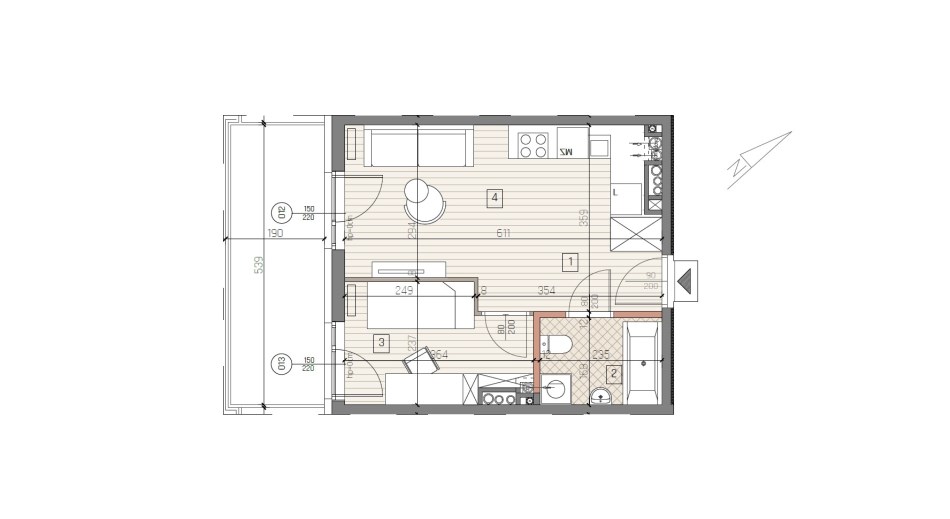 Mieszkanie Sprzedaż - świętokrzyskie, jędrzejowski, Jędrzejów