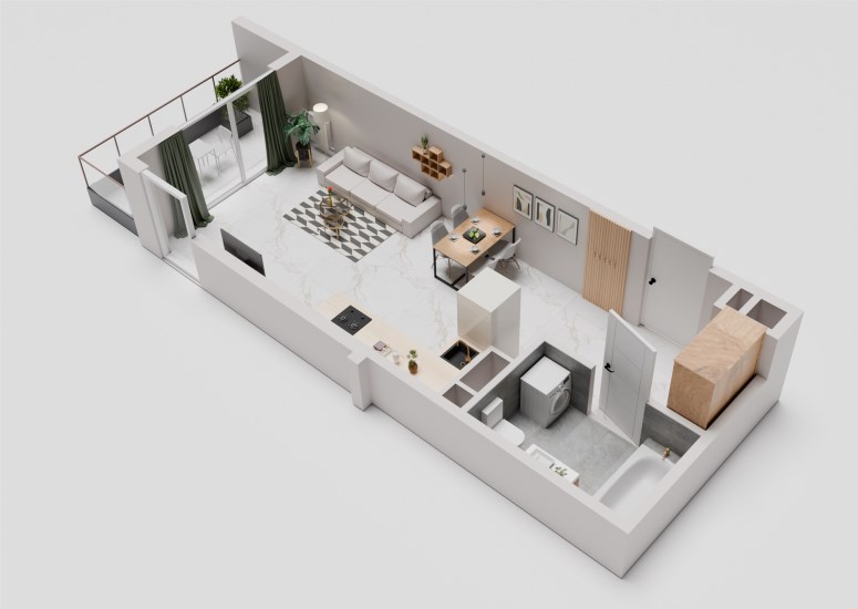 Mieszkanie Sprzedaż - świętokrzyskie, jędrzejowski, Jędrzejów