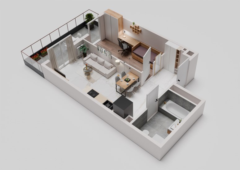 Mieszkanie Sprzedaż - świętokrzyskie, jędrzejowski, Jędrzejów