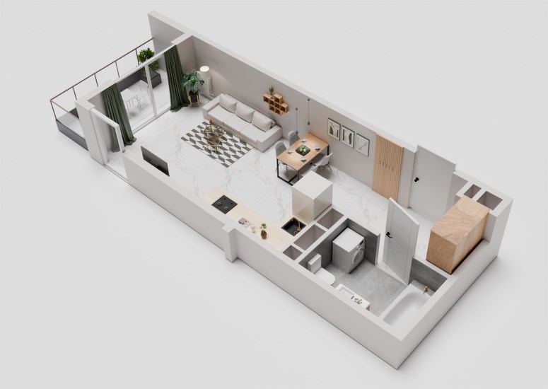 Mieszkanie Sprzedaż - świętokrzyskie, jędrzejowski, Jędrzejów