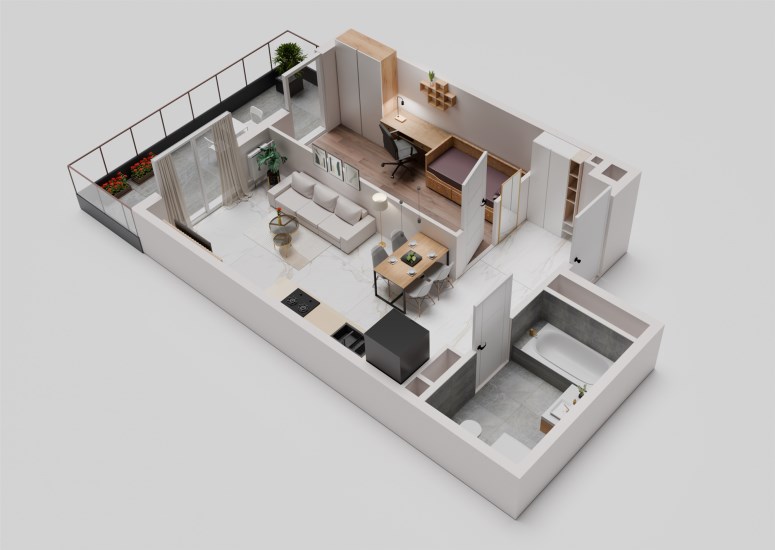 Mieszkanie Sprzedaż - świętokrzyskie, jędrzejowski, Jędrzejów