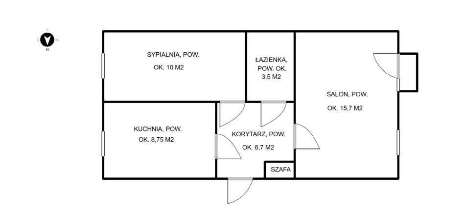 Mieszkanie Sprzedaż - świętokrzyskie, Kielce m., Kielce, os. Jagiellońskie