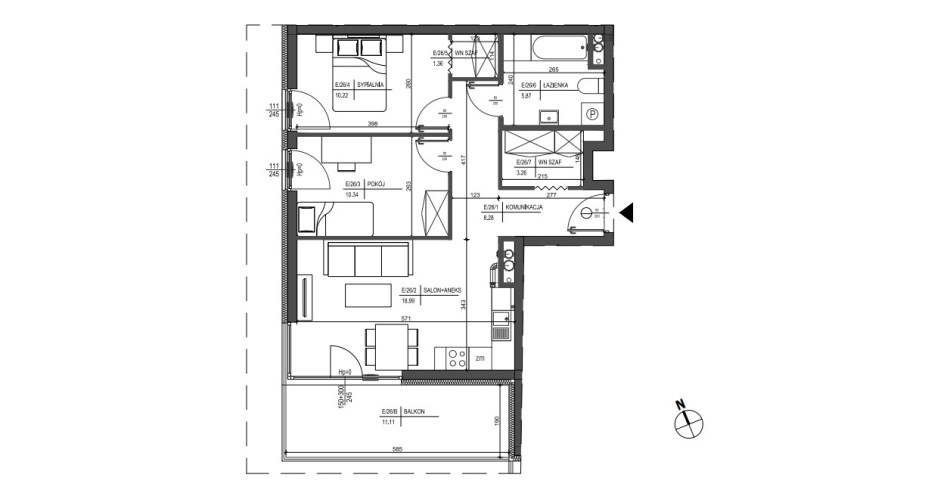 Mieszkanie Wynajem - świętokrzyskie, Kielce m., Kielce, Baranówek