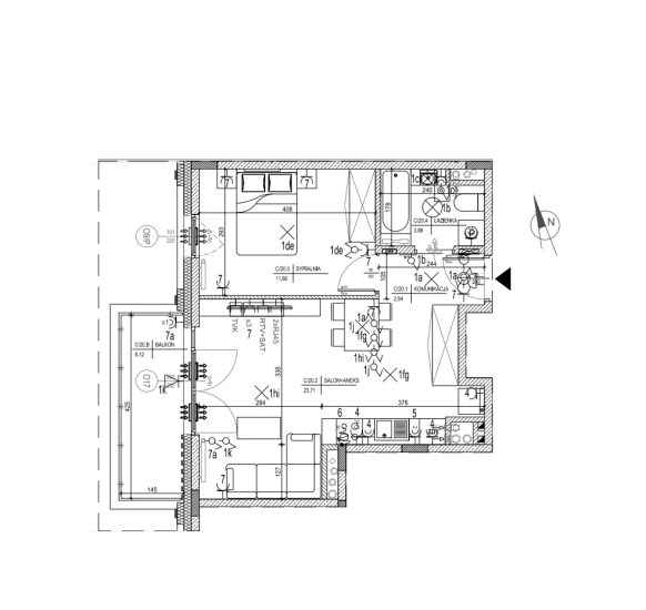 Mieszkanie Sprzedaż - świętokrzyskie, Kielce m., Kielce, Szydłówek