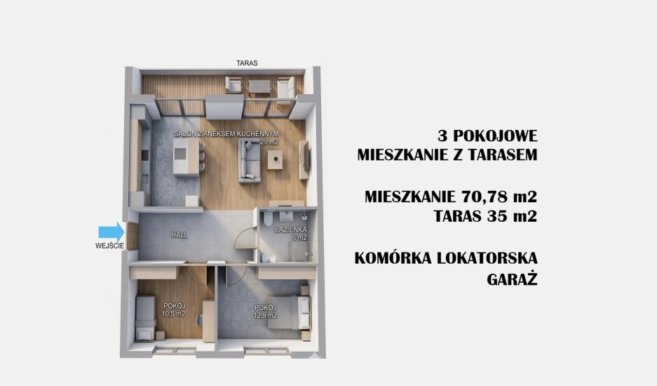 Mieszkanie Sprzedaż - świętokrzyskie, Kielce m., Kielce, Na Stoku