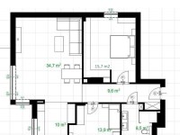 Mieszkanie Sprzedaż - świętokrzyskie, Kielce m., Kielce, Pod Telegrafem